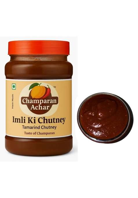 Champaran Achar Imli Ki Chutney 500G | Authentic Homemade Tamarind Traditional Bihari Taste Sweet Tangy Style Natural Ingredients No Preservatives