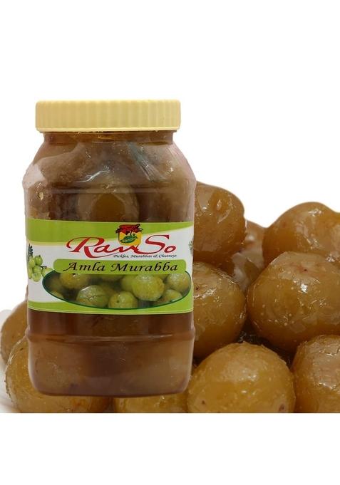 Advait Indian And Home Made Natural Farm Fresh Amla Ka Murrabb Murabba 800 Gm