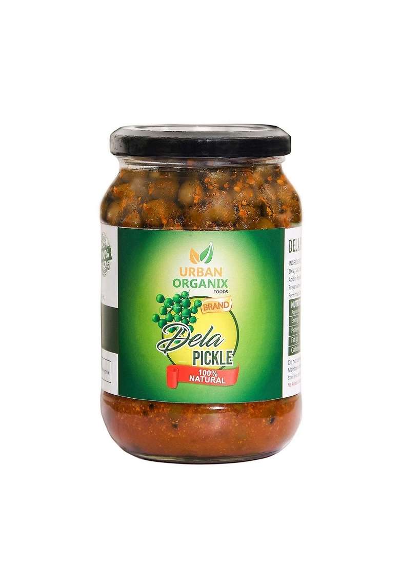 Urban Organix Foods Home Made Ker Dela Teet Ka Rajasthani Marwadi Pickle Achar 400Gm Healthy Diet For Life - Indya