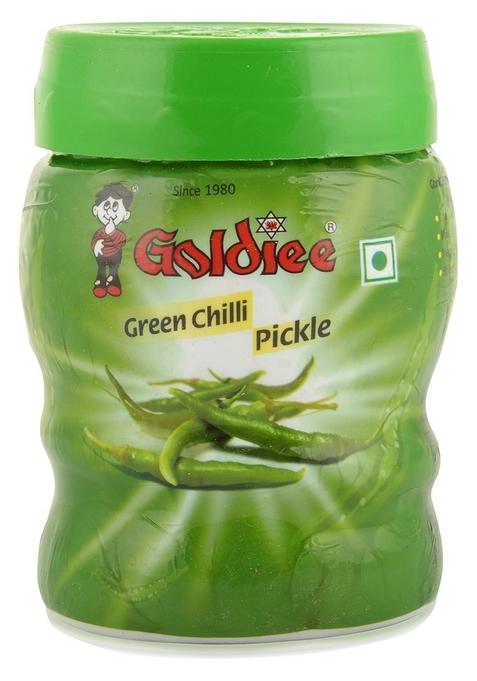 Goldiee Specialty Pickles Green Chilli 1Kg
