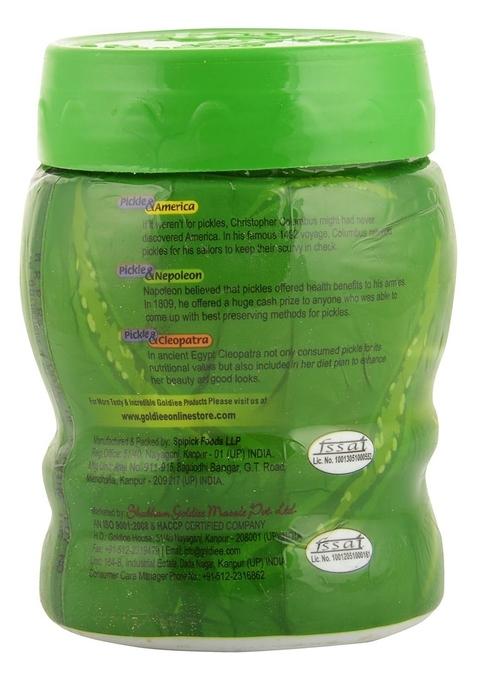 Goldiee Specialty Pickles Green Chilli 1Kg