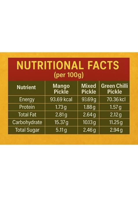 Mansa 900G Pickle | Combo Pack Buy 2 Get 1 Free