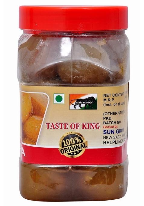 Sun Grow Home Made Hand Mother Herbal Organic Amla Murabba Good For Blood Circulation Ingredient Honey Fenugreek Clove Elam Crystals Cardamom Natural Brown Sugar Elichie Palm 900 Grams