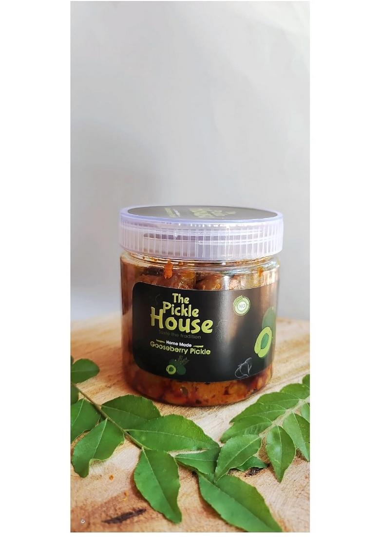 The Pickle House Gooseberry | Traditional Homemade Amla Ka Achar With Raw Indian Gooseberries Authentic No Preservative Fresh Natural 250G