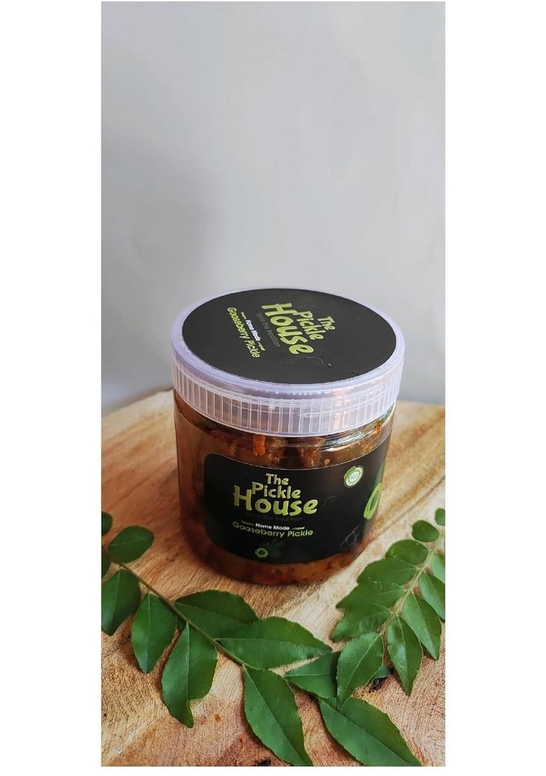 The Pickle House Gooseberry | Traditional Homemade Amla Ka Achar With Raw Indian Gooseberries Authentic No Preservative Fresh Natural 250G
