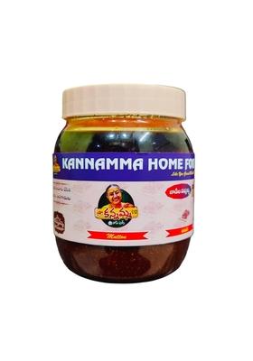 Kannamma Home Foods Homemade Mutton Pickle Boneless |Kannamma Foods| Andhra Style | No Added Preservatives Chemical Free Jar Authentic Spicy Tangy Achar 1 Kg