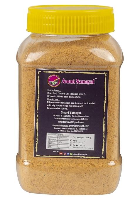 Ammi Samayal Homemade Idly Podi Ittarikka Powder | Authentic Chutney For Idli Dosa Traditional South Indian Spice Blend 200G Pack Of 2