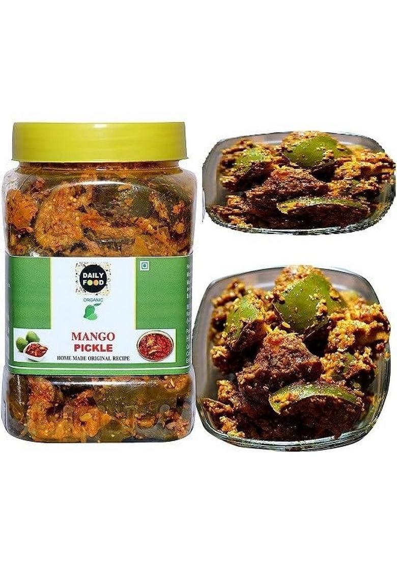 Daily Food Natural Mango Pickle Aam Ka Achar Traditional Punjabi Flavor Tasty 400 Gms