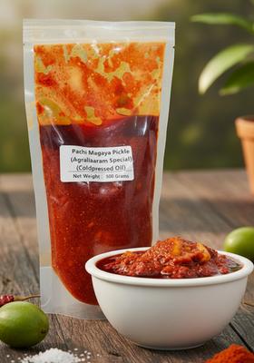 Kalagura Gampa Mamidikaya Turumu Pachadi Grated Mango Pickle Agrahaaram Special Coldpressed Oil 500 Grams