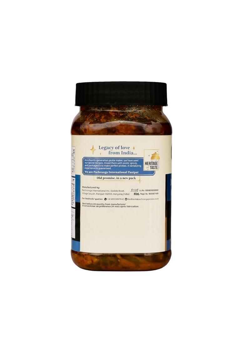 Achar Pachranga Pachranga'S Mango Green Chilli Pickle 800Gm | International Inc Aam Aur Hari Mirch Ka Achaar Deliciousness In Every Bite Spicy Tangy Savoury Zero Artificial Colours Traditional Recipe
