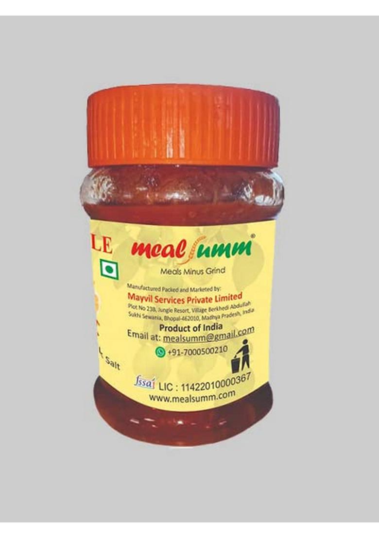 Mealsumm Lemon Pickle Oil Free Low Sodium Pack Of 2 400 Gm