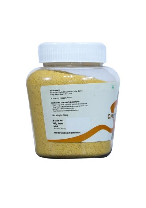 Animony Foods Idli Dosa Chutney Powder | Authentic South Indian Recipe Instant Mix For No Preservatives Ready To Eat 200G