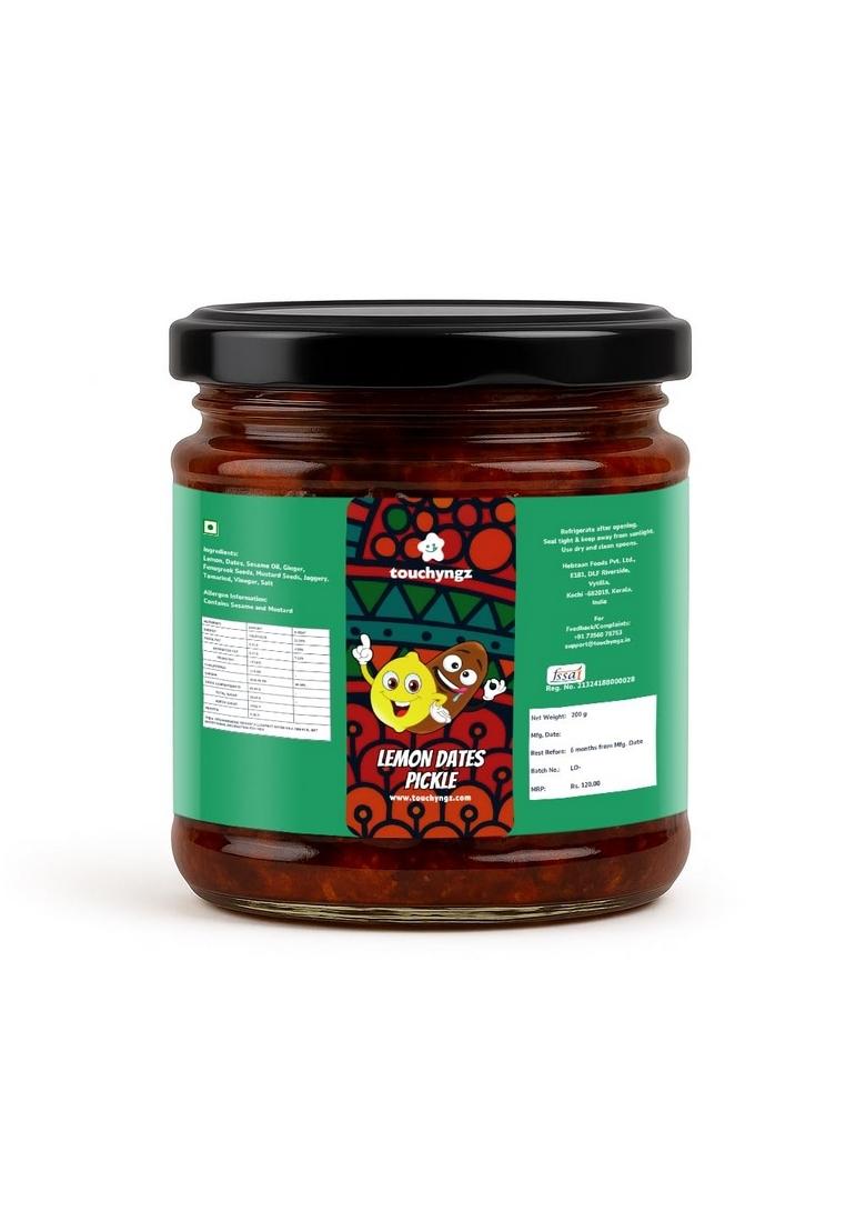 Touchyngz Cut Mango Pickle | Tangy Spicy Traditional Indian With Raw Red Chilli Sesame Oil Vegetarian No Preservatives