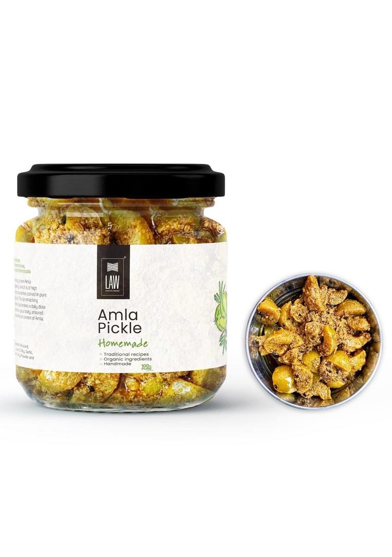 Looms Weaves Weaves™ Homemade Amla Gooseberry Pickle Handmade Preservative Free Grandma’S Secret Recipe Kerala Style