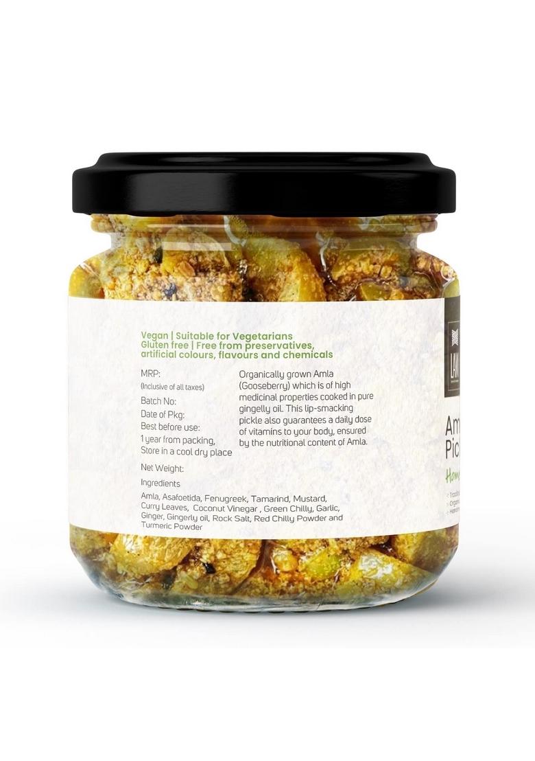 Looms Weaves Weaves™ Homemade Amla Gooseberry Pickle Handmade Preservative Free Grandma’S Secret Recipe Kerala Style