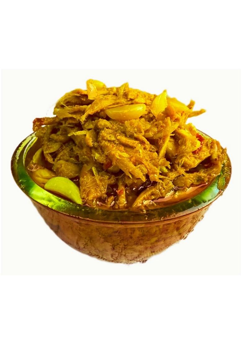 Champaran Achar Lahsun Adrak Ka | Garlic Ginger Pickle Traditional Indian Homemade Authentic Desi Taste 500G No Preservatives Spicy Tangy Condiment