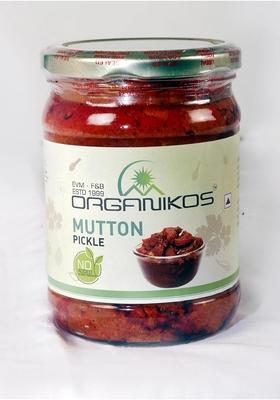 Organikos Kerala Style Mutton Pickle No Artificial Preservatives Flavors And Colors 500G
