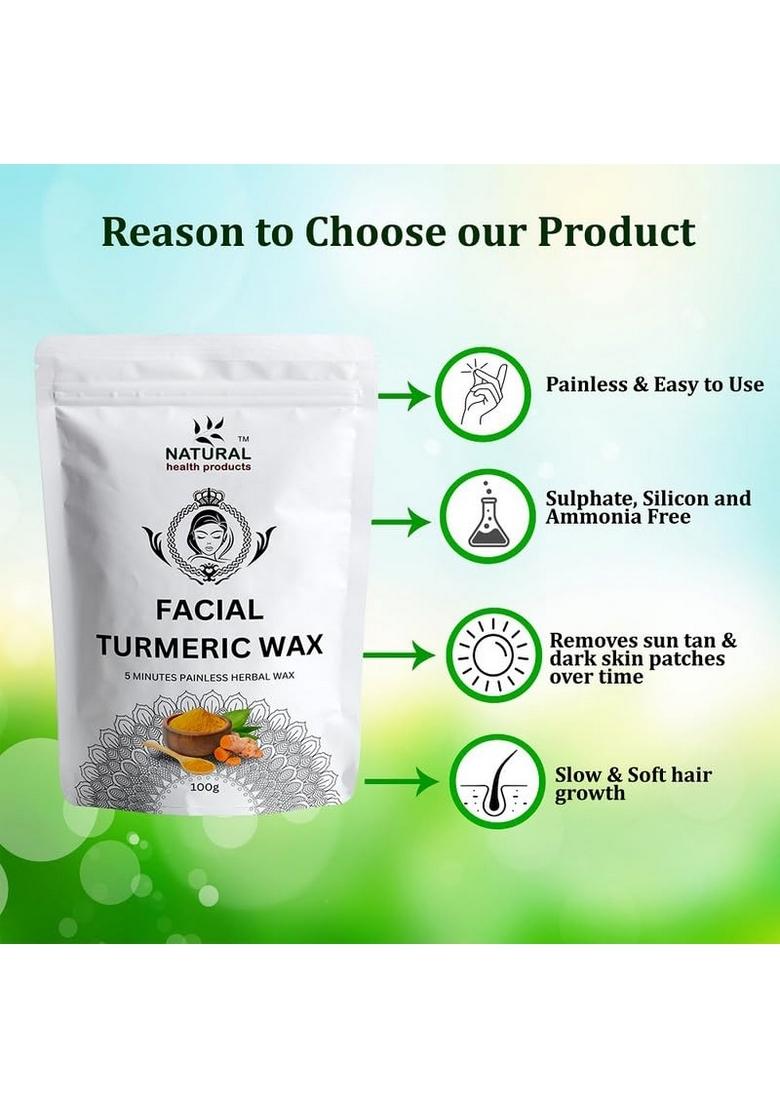 Natural Health Products Sankalp Rich And Tangy Mango Chutney | Turmeric Waxing Powder 100G X 2 Pack