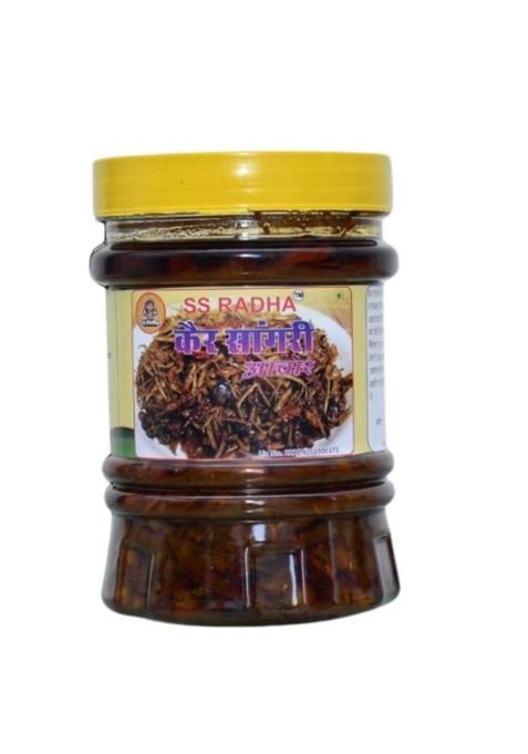 Ss Radha Authentic Homemade Rajasthani Kair Sangri Ka Achar – Traditional Desert Berry Bean Pickle 400 Gram
