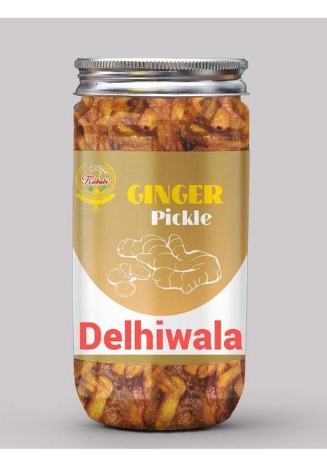 Kababi Delhiwala Ginger Pickle Homemade Fresh Adrak Ka Aachar 400G Mother’S Recipe | Organic North Indian Healthy Traditional Home Made Achaar