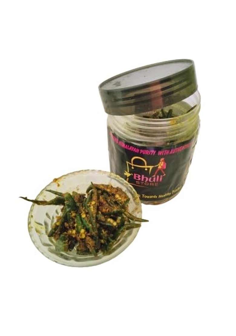 Bhuli Store Sabut Harimirch Pickel500Gm|Handmade|Natural|No Additive|From Uttrakhand - Indya
