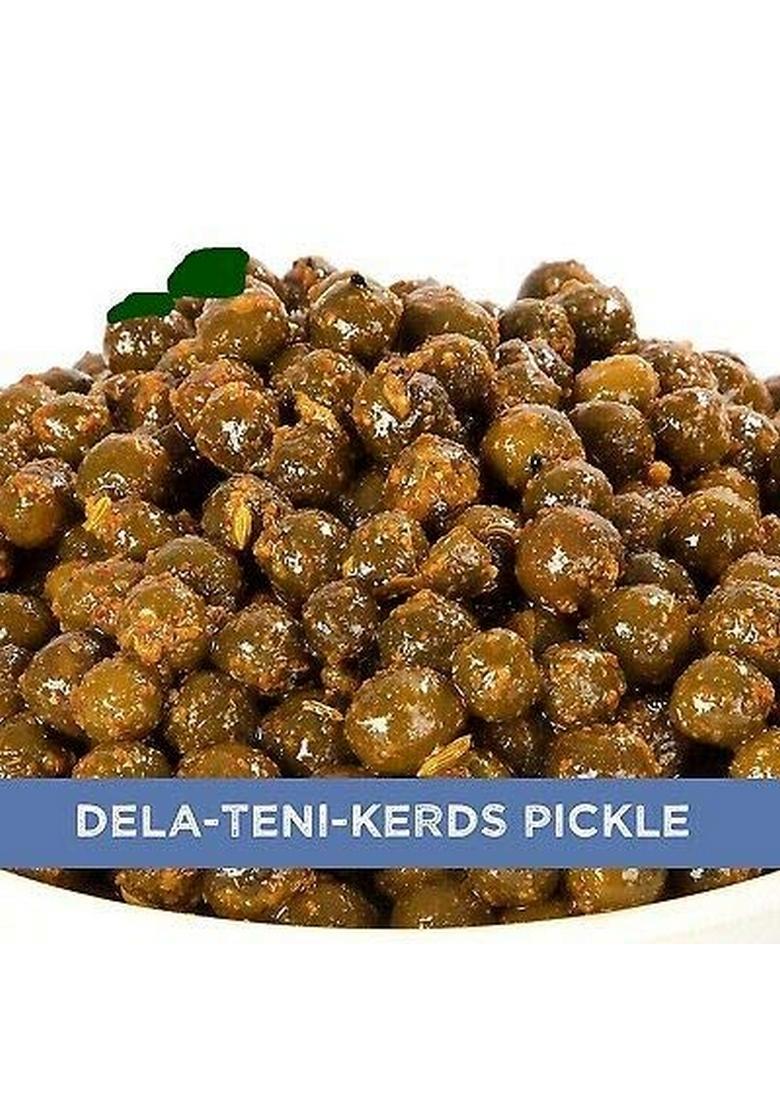 Aarohi Pure Organic Made In India Homemade Dela Pickle Kerda Ka Achaar 400 Gram