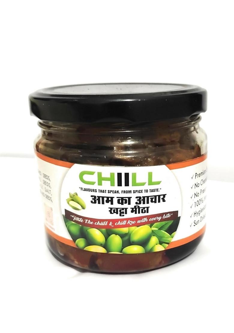 Chiill Premium Sweet And Sour Mango Pickle Aam Ka Aachar Homemade Style