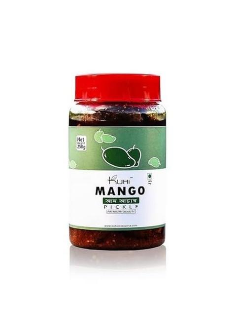Kuhi Enterprise Kuhi'S Mango Pickle Aam Ka Achaar Adeded Preservatives Spicy Homemade Tasty Pure Natural Healthy Ingredients 250 Grm
