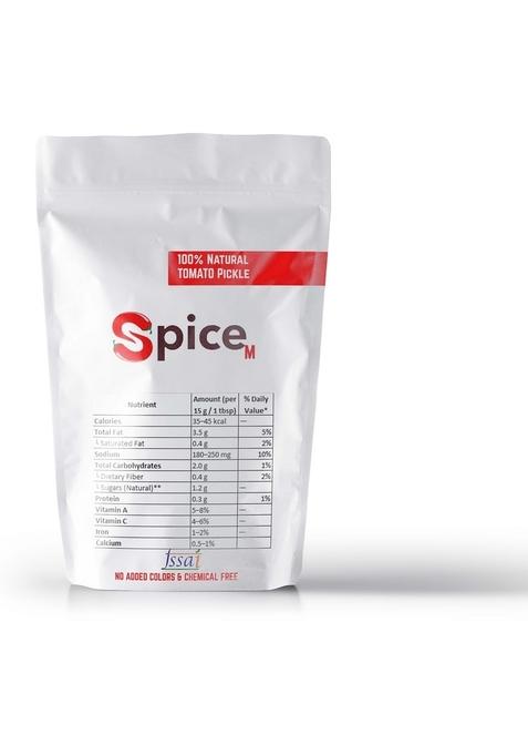 Hungry Beast 100 Natural Tomato Pickle | Pachadi No Preservetives Chemical Free 250 Grams