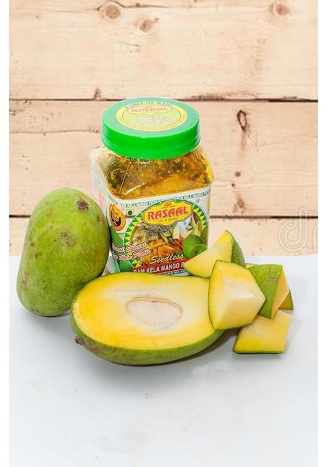 Rasaal Punjabi Aam Ka Achar Home Made Ramkela Mango Pickle North Indian Recipe | Organic Methods Used No Chemical Plastic Jar 860G