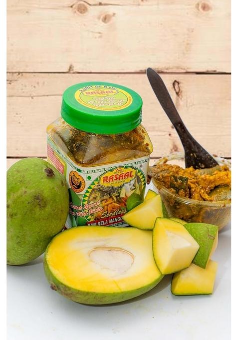 Rasaal Punjabi Aam Ka Achar Home Made Ramkela Mango Pickle North Indian Recipe | Organic Methods Used No Chemical Plastic Jar 860G