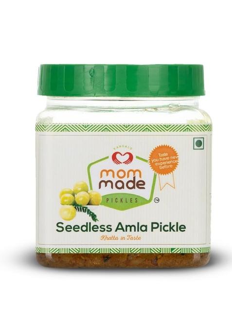 Kansal'S Mom Made Seedless Amla Pickle With Fully Riped Indian Gooseberries 500 Gm Awle Ka Achar
