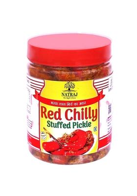 Natraj The Right Choice Stuffed Red Chilly Pickle Banarasi 500 Gm Lal Mirch Mirchi Ka Achar Masaledar