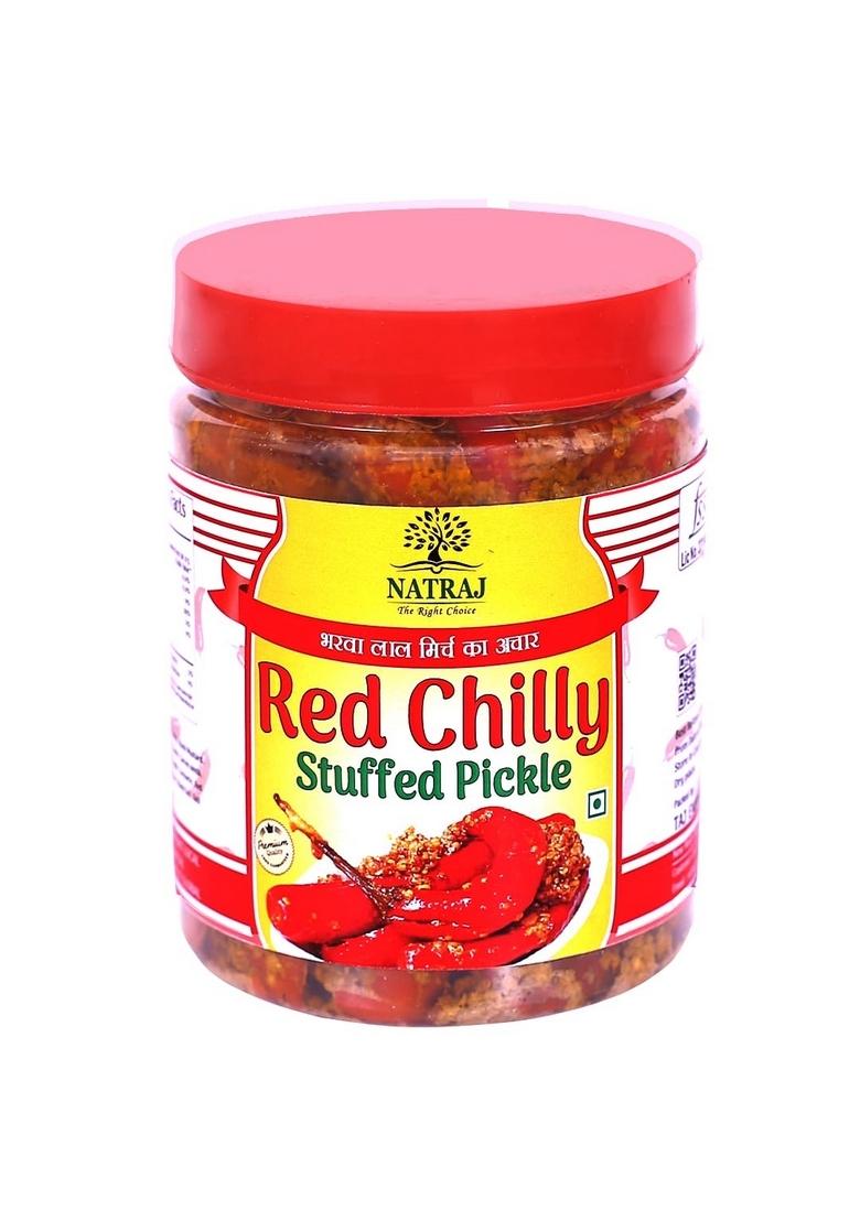 Natraj The Right Choice Stuffed Red Chilly Pickle Banarasi 500 Gm Lal Mirch Mirchi Ka Achar Masaledar