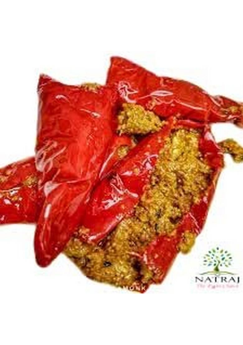 Natraj The Right Choice Stuffed Red Chilly Pickle Banarasi 500 Gm Lal Mirch Mirchi Ka Achar Masaledar