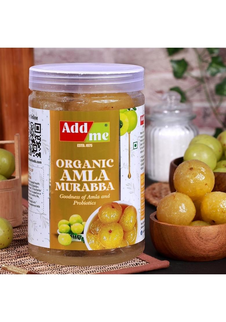 Add Me Amla Murabba 5 Kg Medium Size Pet Jar Without Syrup 1 X Immunity Boosters For Adults | Muraba Booster Traditional Indian Recipe Organic Awla Gooseberries Perfect Meals And Snacks