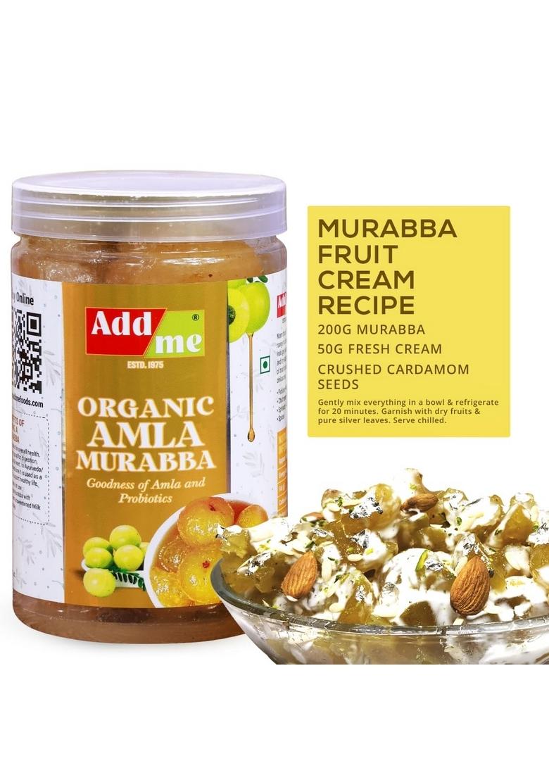Add Me Amla Murabba 5 Kg Medium Size Pet Jar Without Syrup 1 X Immunity Boosters For Adults | Muraba Booster Traditional Indian Recipe Organic Awla Gooseberries Perfect Meals And Snacks