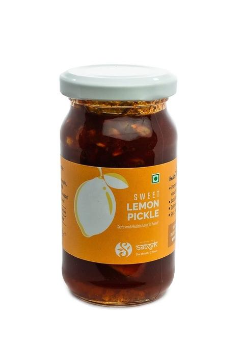 S Siddhagiri'S Satvyk The Health Re Store Sweet Lime Pickle 250Gm