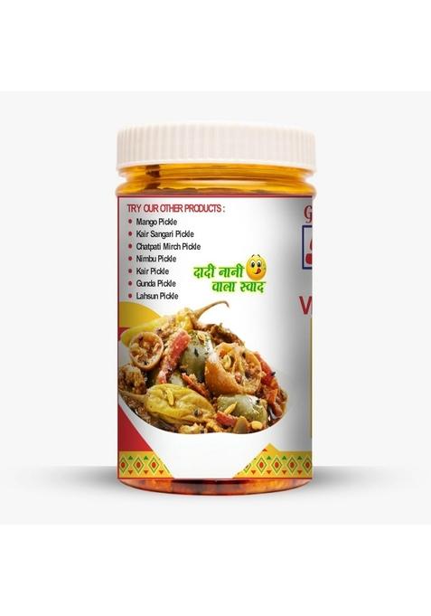 Goyal'S Suryaa Goyal Vip Mix Pickle | Traditional Indian Mixed Vegetable Achar Spicy Tangy Mustard Oil Based Homemade Style No Preservatives 500G