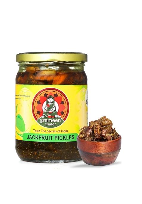 Grameen Chator Jackfruit Pickle 250G Pack Of 1 | Authentic Homemade Traditional Achar |No Artificial Preservatives| Less Oil Sun Dried Spicy Tangy
