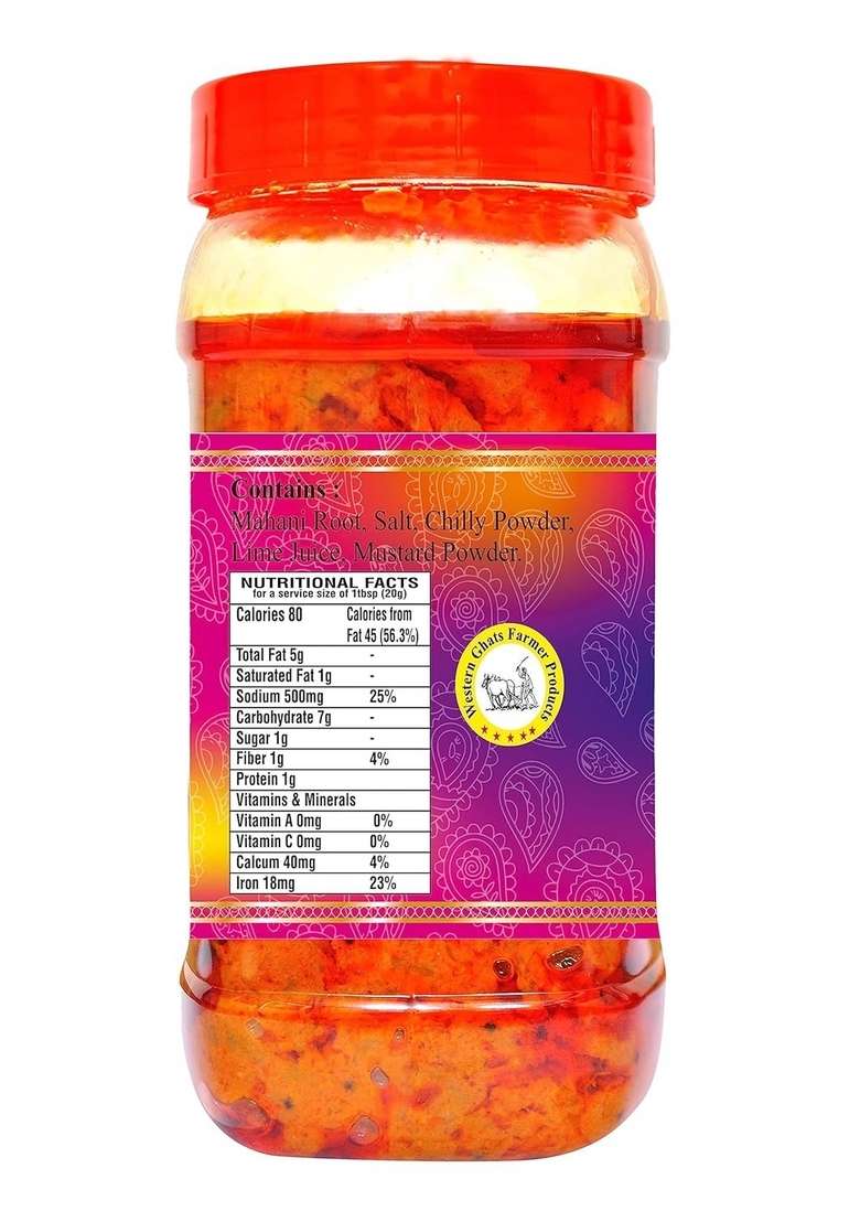 Pothigai Natural Combo Citron Narthangai Pickle 500G Mahali Pure Home Made With Wooden Cold Pressed Gingelly Oil No Preservatives 100 Pack Of 2 - Indya