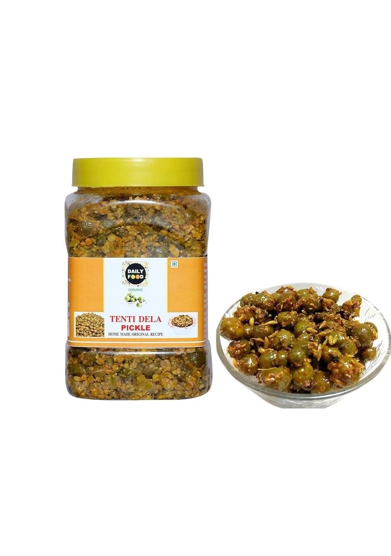 Daily Food Kuti Tenti Dela Pickle Gullar Ka Achar Very Less Oil Fresh Picked Indian Handmade 800 Grams