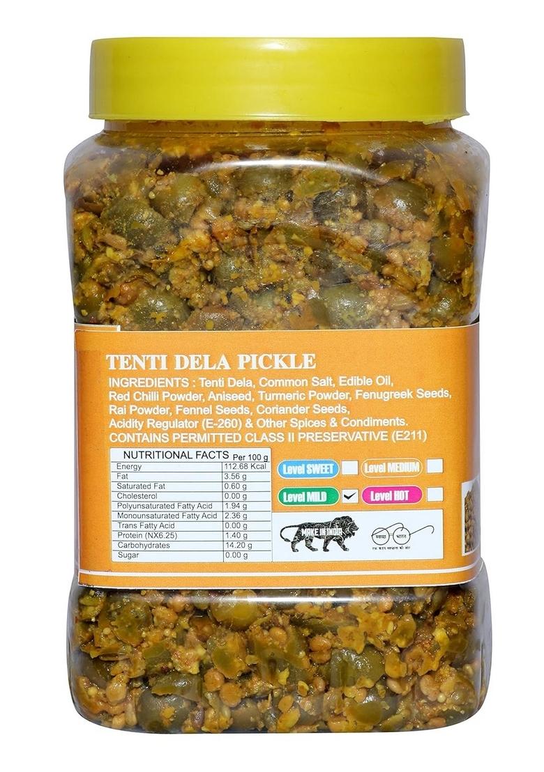Daily Food Kuti Tenti Dela Pickle Gullar Ka Achar Very Less Oil Fresh Picked Indian Handmade 800 Grams
