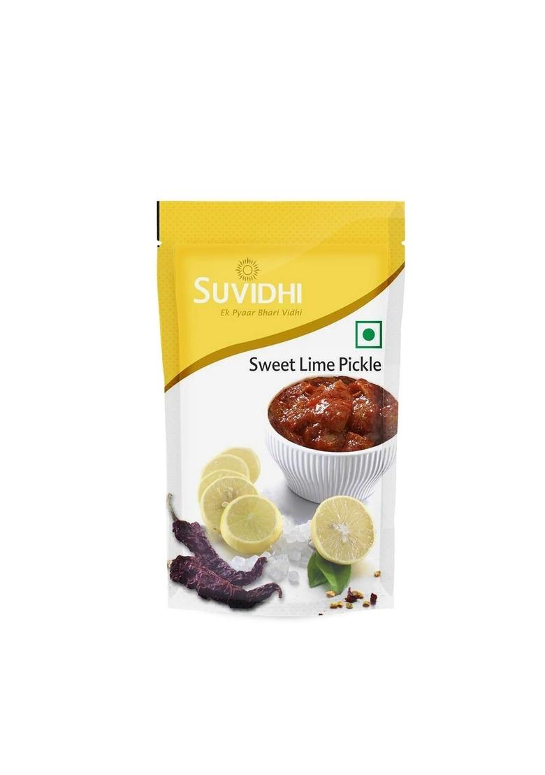 Suvidhi Kavat Chutney 3 Dates Pickle Sweet Lime Mango 100Gm Each Pack Of 12 In All 1 2 Kg