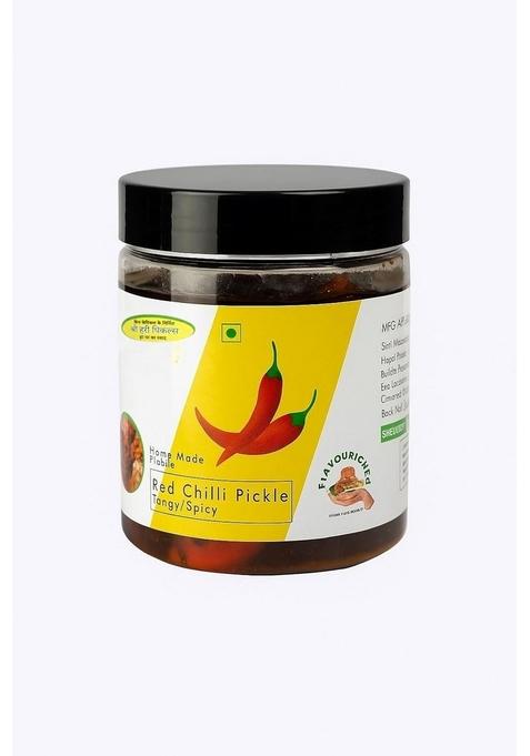 Flavourickles Shri Hari Pickles Red Chilli Pickle – Authentic Indian Achar Tangy Spicy Traditional Homemade Recipe Handcrafted Flavor Rich No Preservatives Natural Ingredients 250G