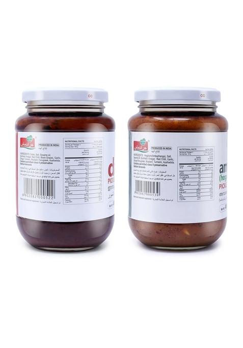 Grandmas Authentic Kerala Style Dates Pickle Ambazhanga Combo | 400G Bottle Healthy And Tasty South Indian