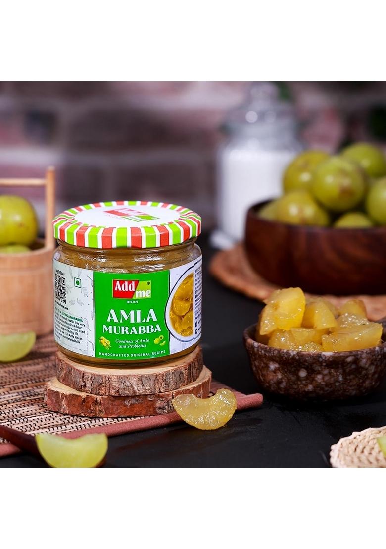 Add Me Seed Less Dry Amla Murabba Without Syrup Immunity Boosters Lemon Pickle Khatta Meetha Nimbu Sweet And Sour Oil Lime Ka Achar 300Gm Each Homemade Recipe Taste Combo Gift Pack Glass Jar