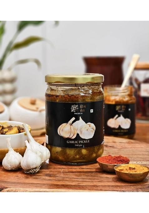 Him Ira Himira Homemade Garlic Pickle – Bold Flavor Handcrafted Taste 500G