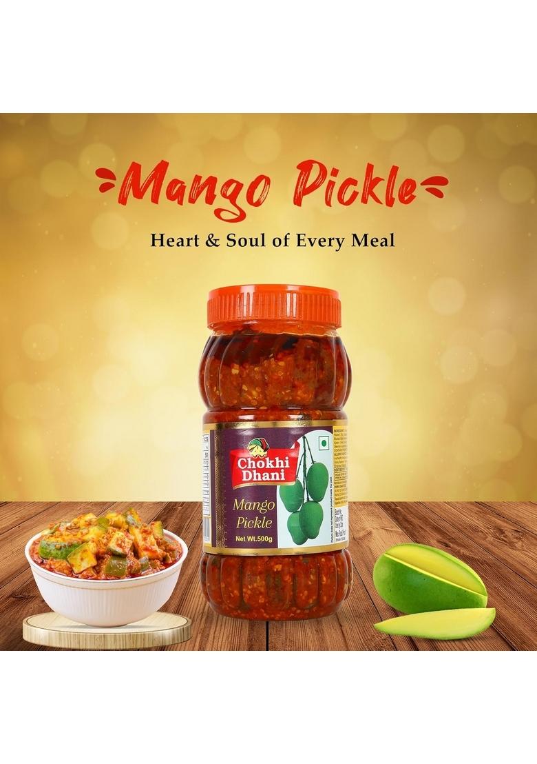 Chokhi Dhani Mango Pickle 500G And Sweet Lime 600G