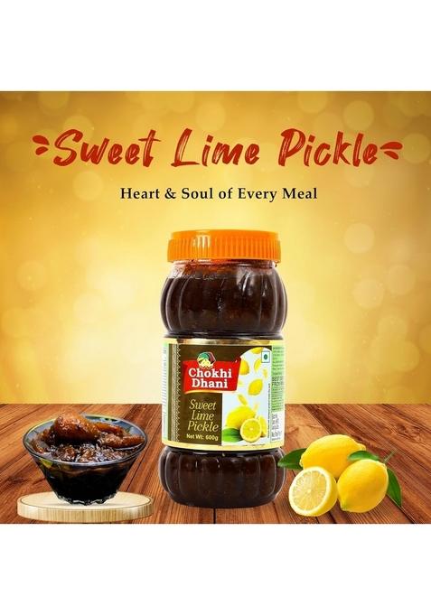 Chokhi Dhani Mango Pickle 500G And Sweet Lime 600G